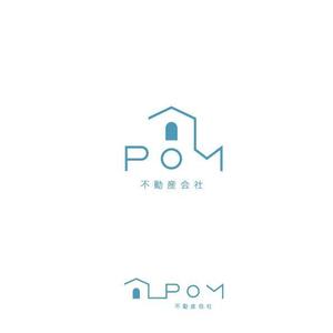 耶耶 (yuki_tk_s)さんの不動産会社『POM』のロゴ作成への提案
