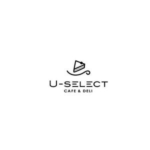 耶耶 (yuki_tk_s)さんのカフェ「U-SELECT CAFE & DELI」のロゴとロゴイラストマークへの提案