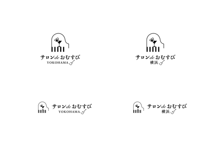 ainogin (ainogin)さんの横浜のミュージックバー「サロンdeおむすび 横浜」の店舗ロゴへの提案