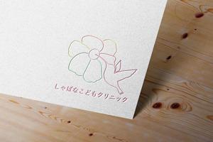 ぬくもり (scar628v)さんの小児科クリニック「しゃばなこどもクリニック」のロゴマーク（新規開業）への提案