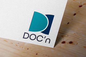 ぬくもり (scar628v)さんの医師向けサイト・アプリ「DOC'n」のロゴへの提案