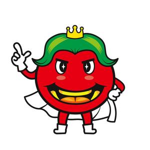 Asaminet (asaminet)さんのエコサンファームの商品であるトマトのキャラクターへの提案