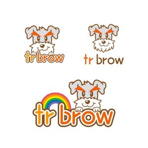 Asaminet (asaminet)さんの眉毛サロン『tr brow』のロゴイラスト募集への提案