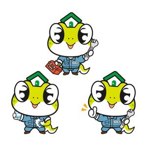 Asaminet (asaminet)さんの設備屋の家守テックという屋号のキャラへの提案