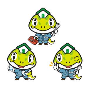 Asaminet (asaminet)さんの設備屋の家守テックという屋号のキャラへの提案