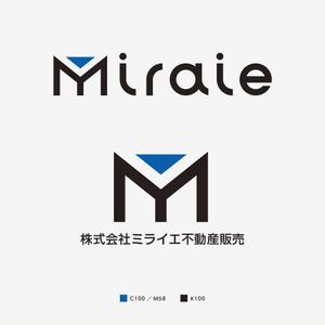 ARTWORK STUDIO (ARTWORKLAB)さんの不動産売買業者、株式会社ミライエ不動産販売、Miraie、のロゴへの提案