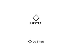 赤星　光流 (yukikaze0213)さんのアパレルブランド「LUSTER」(ラスター)のシンボルマーク付きロゴへの提案