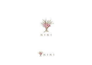 赤星　光流 (yukikaze0213)さんのフラワーショップ「KIKI」のロゴへの提案