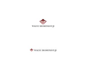 赤星　光流 (yukikaze0213)さんのオリジナルブランド和牛『WAGYU DIAMOND FUJI』のロゴへの提案