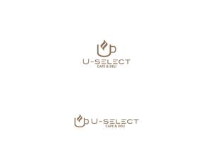 赤星　光流 (yukikaze0213)さんのカフェ「U-SELECT CAFE & DELI」のロゴとロゴイラストマークへの提案