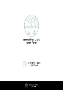ヘブンイラストレーションズ (heavenillust)さんの海に面した歴史的建造物内のカフェ店舗のロゴへの提案