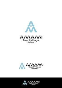 ヘブンイラストレーションズ (heavenillust)さんの奄美大島のビーチ沿いにOPENするカフェ＆レストラン、ヴィラのロゴへの提案