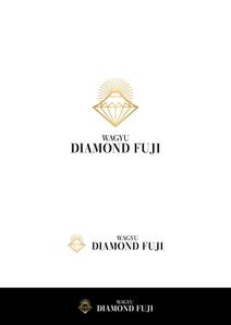 ヘブンイラストレーションズ (heavenillust)さんのオリジナルブランド和牛『WAGYU DIAMOND FUJI』のロゴへの提案