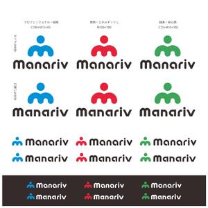 ヘブンイラストレーションズ (heavenillust)さんの次世代のLMS（オンライン学習管理）ツール【Manariv】 のロゴデザイン募集！！への提案