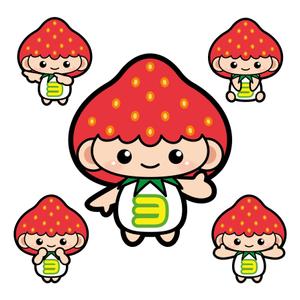 ヘブンイラストレーションズ (heavenillust)さんのイチゴ農場「ヨッシャァ駒ヶ根」のマスコットキャラクターへの提案