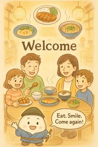 abcw (watau)さんの米国展開予定の日本食レストランのイラストイメージへの提案