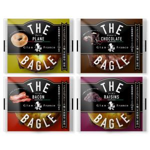 Osanai design studio (Osanaidesignstudio)さんの食べログ百名店ベーカリー「ジャンフランコ」の【The Bagel】のパッケージ ４種への提案