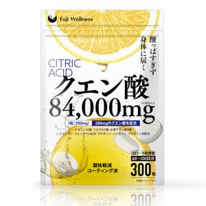 Osanai design studio (Osanaidesignstudio)さんの【パッケージデザイン依頼】クエン酸サプリメント｜Amazon販売予定への提案