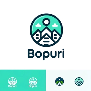 なおや (naoya0123)さんの建設関係の施工写真管理アプリ「Bopuri」のロゴデザインへの提案