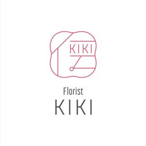 YUKI (ukiyuki1609)さんのフラワーショップ「KIKI」のロゴへの提案