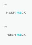 daon design (shimo_10)さんの女性向けビジネススクール「HASH HACK」のロゴへの提案