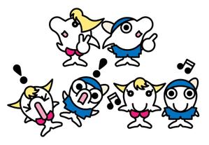 あまたろ (amataro_s)さんの海の生物　カメ　イルカ　クジラ　サメ　夫婦キャラクターへの提案
