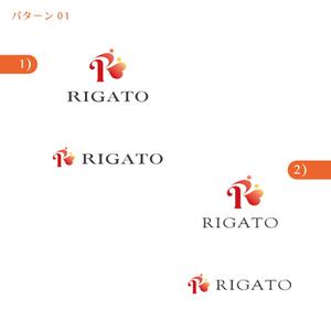 LUCKY2020 (LUCKY2020)さんの法人ロゴ「RIGATO」への提案