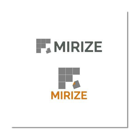 vectordata12 (5e6c5fb56956d)さんの内装業（主に床材施工）の会社「MIRIZE」のロゴ作成への提案