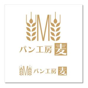 Iguchi7 (iguchi7)さんのパン工房　麦　のロゴ、文字のデザイン募集への提案