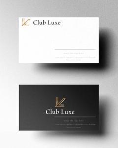 悠希 (yuruta1224)さんのキャバクラの店名「Club Luxe」（クラブリュクス）のロゴへの提案