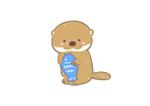 ふくろうさん (daamisan)さんの恥ずかしがっている、照れている動物のTシャツ用イラストを3種への提案