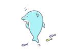 ふくろうさん (daamisan)さんの恥ずかしがっている、照れている動物のTシャツ用イラストを3種への提案