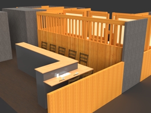 リレーション　エンターテイメント (re-watanabe)さんの居酒屋居抜きテナントの個室造作デザインへの提案