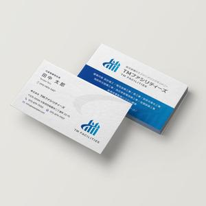 YFTR (YFTR)さんの株式会社TMファシリティーズ　名刺　裏表デザインへの提案