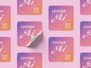 YFTR (YFTR)さんの店舗Lounge  Aiのステッカー作成依頼への提案