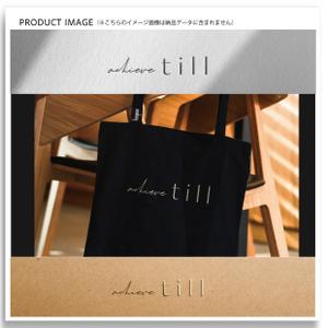 Marble Box. (Canary)さんの美容室「achieve till」のロゴ制作依頼＋記念エコバッグロゴ制作依頼への提案