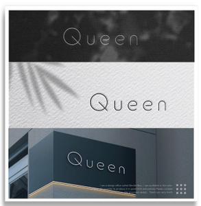 Marble Box. (Canary)さんのキャバクラ『QUEEN』のロゴへの提案