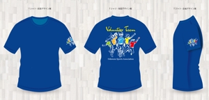 SUPLEY_ad (ad_infinity007)さんのスポーツイベントのボランティアへ配布するTシャツのデザインへの提案