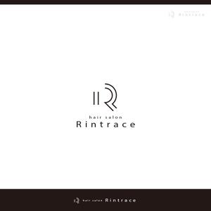 chikonotochan (chikonotochan)さんのヘアサロン「Rintrace」のロゴへの提案