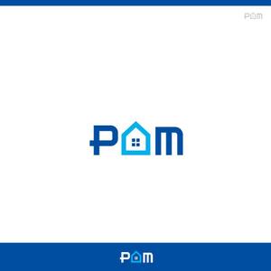 chikonotochan (chikonotochan)さんの不動産会社『POM』のロゴ作成への提案