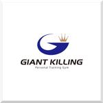 d-o2 (d-o2)さんのパーソナルトレーニングジム"GIANT KILLING"ロゴ、デザインへの提案