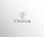 d-o2 (d-o2)さんのネイルサロン「Charom」のロゴへの提案