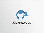 d-o2 (d-o2)さんのアパレルブランド「MISCHIEVOUS」用イルカのロゴへの提案