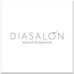 d-o2 (d-o2)さんのまつ毛エクステサロン「DiaSalon」のロゴへの提案