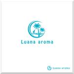 d-o2 (d-o2)さんのアロママッサージ　南国系　「Luana aroma」　ロゴと字体への提案