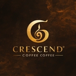 valine117 (valine117)さんのコーヒーブランド「Crescend」のロゴへの提案