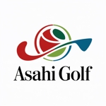 valine117 (valine117)さんのゴルフ練習場「アサヒゴルフ」のロゴへの提案