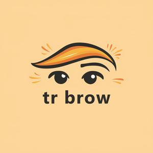 valine117 (valine117)さんの眉毛サロン『tr brow』のロゴイラスト募集への提案