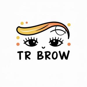 valine117 (valine117)さんの眉毛サロン『tr brow』のロゴイラスト募集への提案
