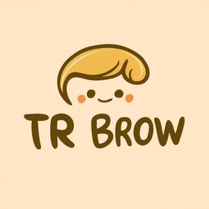 valine117 (valine117)さんの眉毛サロン『tr brow』のロゴイラスト募集への提案